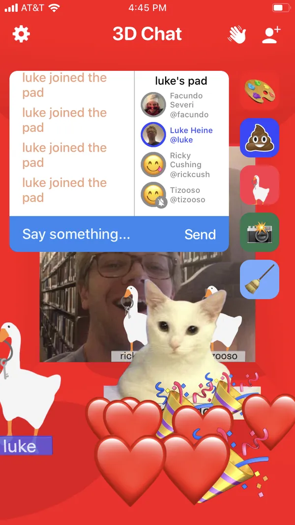 Throwing 3D objects in real time