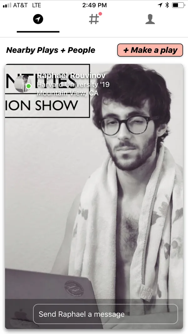 Full-screen profiles