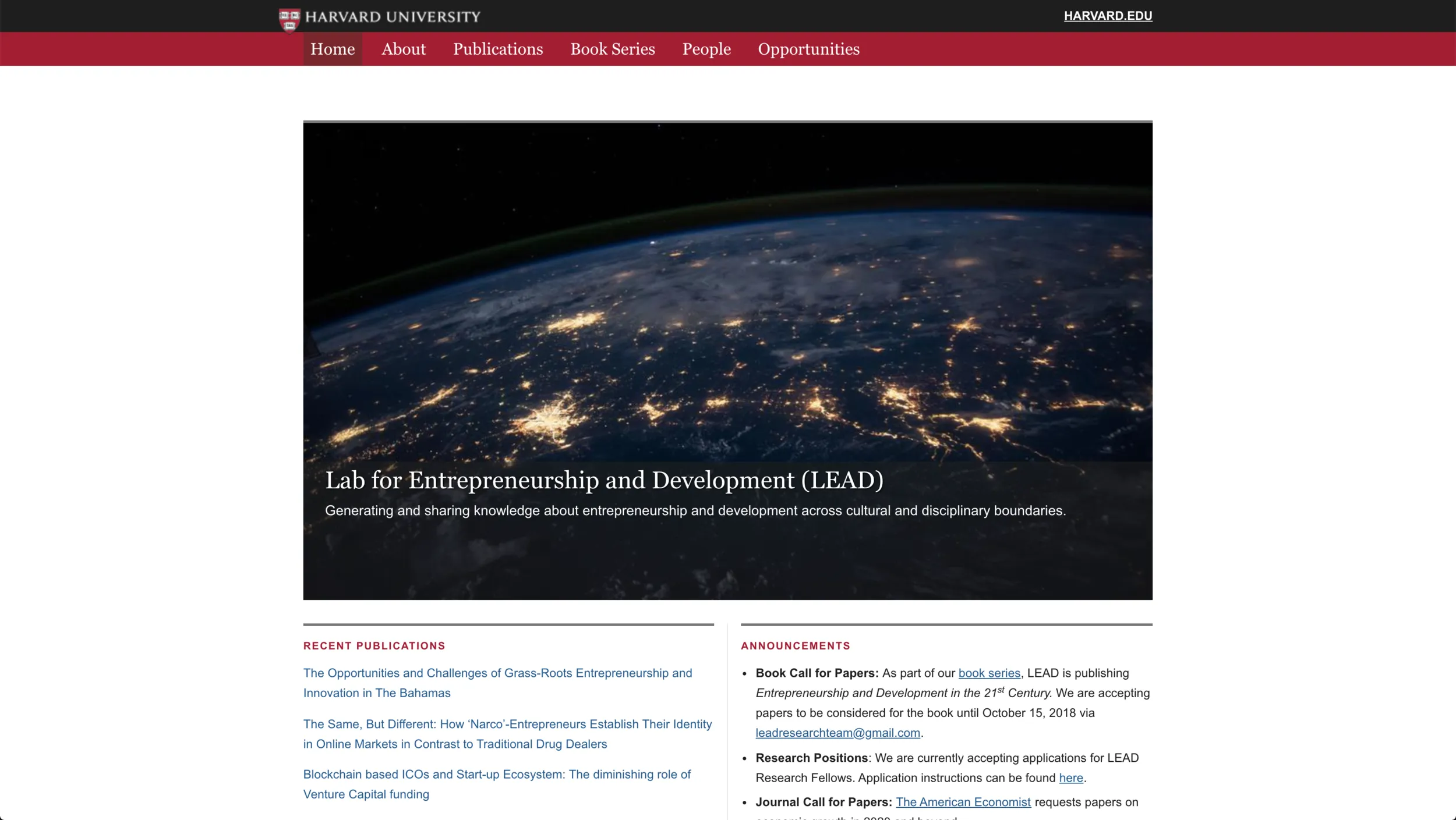 Director — Lab for Entrepreneurship and Development