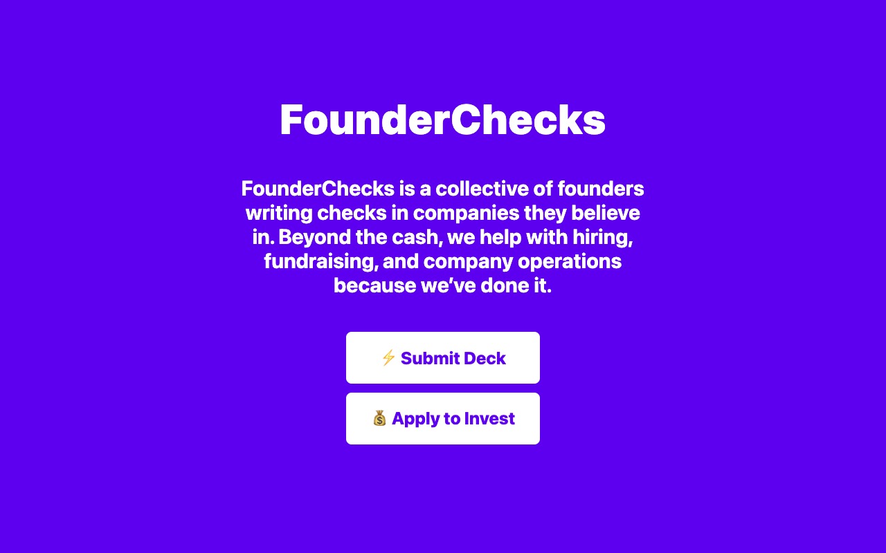 FounderChecks